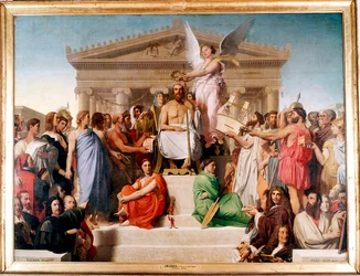 "Apoteóza Homera", 1827