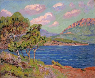 Zátoka Agay, Azurové pobřeží, kolem roku 1910