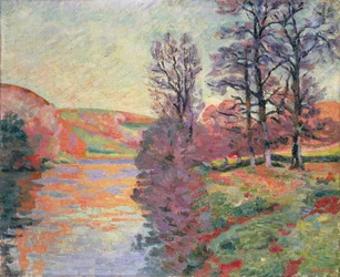 Krajina od řeky Creuse, c.1912