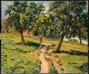 Cesta u Damiette, kolem roku 1886