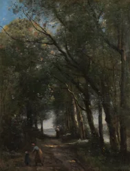 A Lane through the Trees, ca. 1870-73.