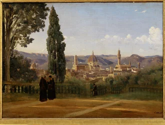 Florencie, pohled ze zahrad Boboli - Florencie, pohled ...