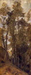 Připomínka opevnění Arras, Jean-Baptiste-Camille Corot (1796-1875).