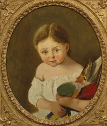 Nejmladší dcera M. Edouarda Delalaina, kolem 1845-50