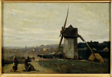 Un moulin a vent. Etretat - Větrný mlýn. Etretat ...