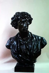 Busta Charlese Garniera (1825-98) (bronz)