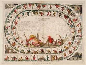 Kozácká hra, 1815