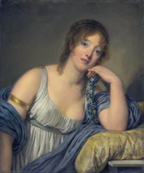 Jeanne Philiberte Ledoux, Jean-Baptiste Greuze