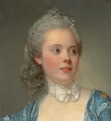 Portrét dámy, kolem roku 1765