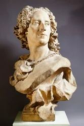 Noel Nicolas Coypel, Jean Baptiste Lemoyne (1704-1778), terakotová busta