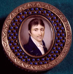 Portrét Luciena Bonaparta (1775-1840) Obraz Jean Baptiste Isabey (1767-1855)
