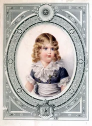 Portrét římského krále (Napoleona II.), syna císaře Napoleona I. (1769-1821) - od Isabey, počátek 19. století.