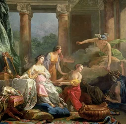Merkur, Hersé a Aglauros, 1763