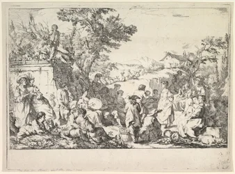 Village Festival Village festival na římském venkově, ca. 1735-40.