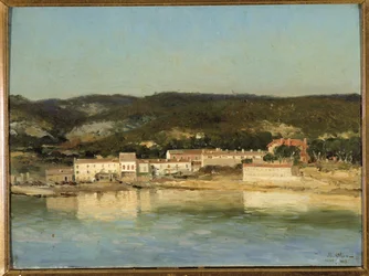 Pohled na město Carry le Rouet v Bouches du Rhone