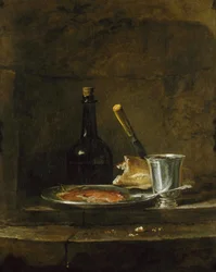 Příprava snídaně neboli Stříbrného poháru před rokem 1728.