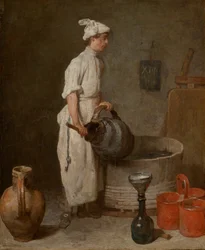 Chlapec ze sklepa, 1738