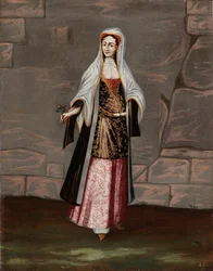 Žena z ostrova Mykonos