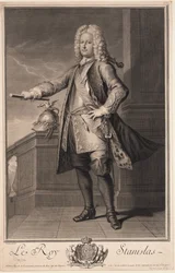 Stanislaw I. Leszczynski 1677-1766, polský král, 1705