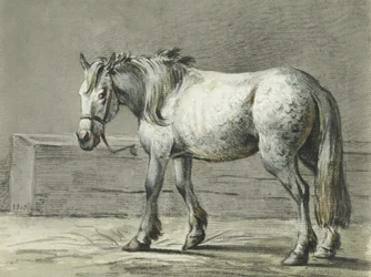 Stojící kůň (1810–1816) od Jeana Bernarda