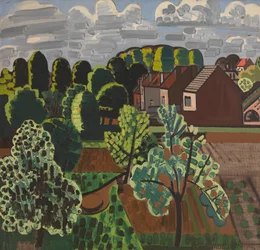 Slunečná brabantská krajina