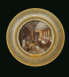 Papírnictví, cca 1820-35 (porcelán)