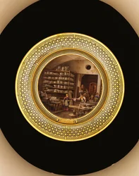Porcelán Sevres, cca 1820-35 (porcelán)