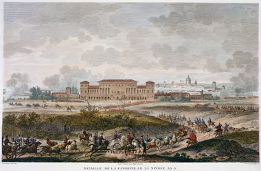 Bitva u La Favorite, Itálie, 25 Nivose, rok 5. ledna 1797