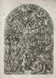 Apokalypsa: Žena oděná sluncem, 1546-1556.