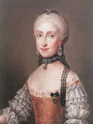 Infanta Maria Ludovica, dcera Karla III Španělského a manželka Leopolda II (1747-92), císař Svaté říše římské a velkovévoda z Toskánska