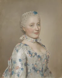 Maria Josepha Saská, Dauphine z Francie Portrét Marie Josèphe Saské (1731-67), Dauphine z Francie