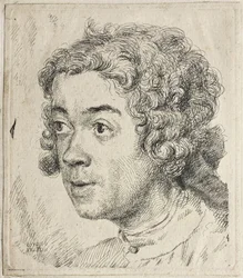 Autoportrét, cca 1731.