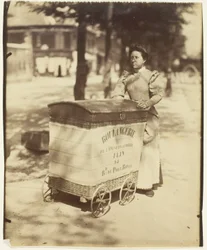 Porteuse de pain, ze série "Small Trades"