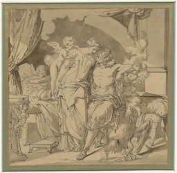 Jupiter a Juno v objetí