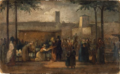 Květinový trh, asi 1839 (obraz)