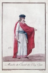 Člen rady pěti set během období ředitelství, 1795-99
