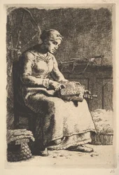 The Wool Carder, 1834–75