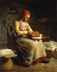 Žena mykací vlna,