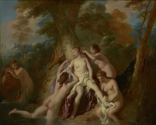 Koupání Diany a jejích nymf, 1722-4