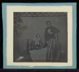 Portrét M. & Mme. Eynard u kolébky