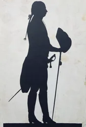 Silueta muže