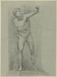 Studie naar het standbeeld van een bokser   1385017   cs       czech Successfully Translated  Original: Seated Male Nude with Arm over Head, Seen from the Side Translat: Seated Male Nude with Arm over Head, Seen from the Side 1222201 cs czech Successfully 