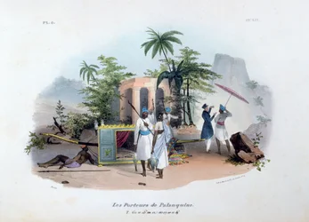 Nosiči Palanquin, 1828