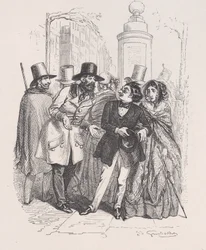 Člověk by vám mohl vyčítat tři roky, kdybyste jim shodil klobouk. z Malého M..., 1843.