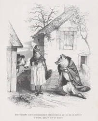 Odpověděla na mé protesty a přísahy posměšným tónem tak chladným, že jsem přísahal..., ca. 1837-47.