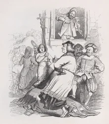Šumař z Meudonu z The Complete Works of Béranger, 1836.