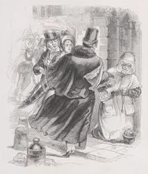 Chudá žena z Úplných Bérangerových děl, 1836.