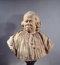 Astronom Alexandre Gui Pingre (1711-1796). Terakotová busta Jean Jacques Caffieri (1725-1792) 1788 Paříž, Musee du Louvre