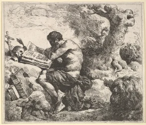 Svatý Jeroným v krajině, 1762-63.