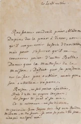 Korespondence mezi Jeanem-Jacquesem Rousseauem a Louisou Dupinovou (kolem roku 1754) (A05)